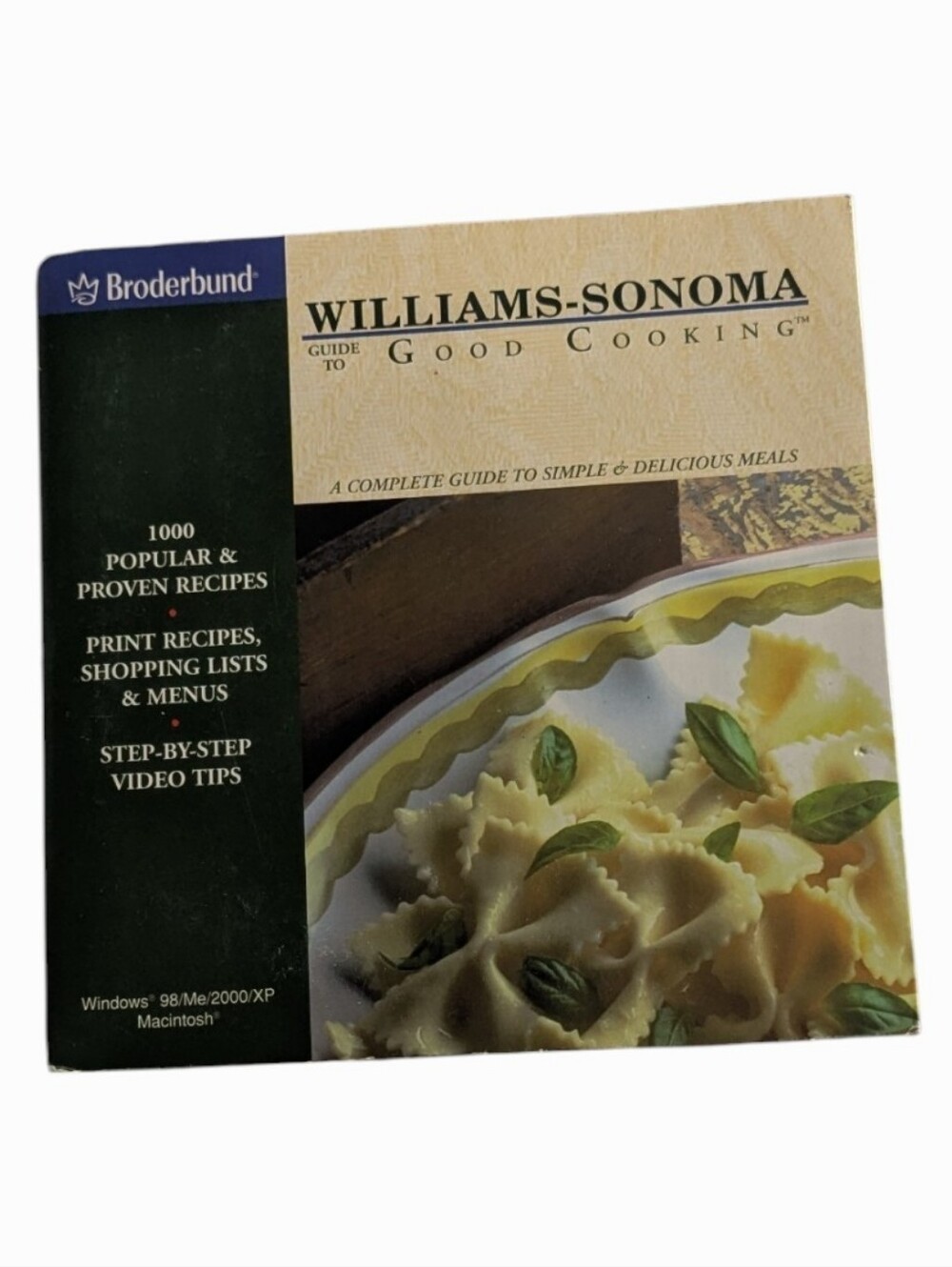 Williams Sonoma Guide to Good Cooking - Broderbund CD ROM Software